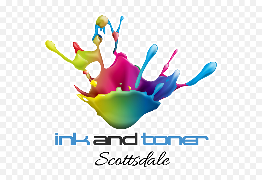 Ink And Toner Scottsdale Phoenix - Colourful Ink Splash Vector Paint Splash Png,Ink Splash Png