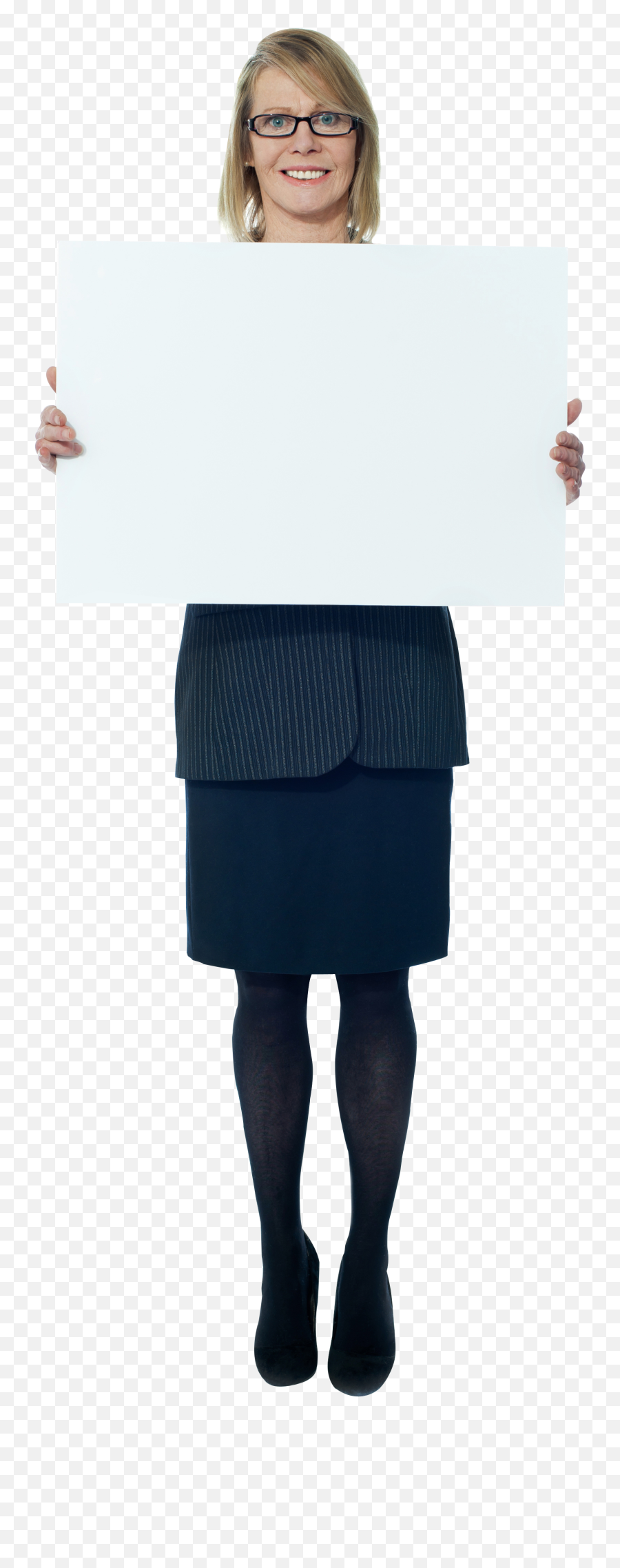 Women Holding Banner Png Images Transparent Background - For Women,Post It Note Transparent Background