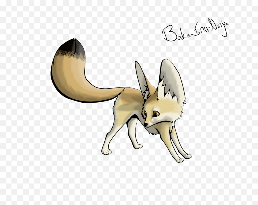 Fox Clipart Transparent Background - Fennec Fox Easy Cute Drawing Of Fennec Fox Png,Fox Transparent Background
