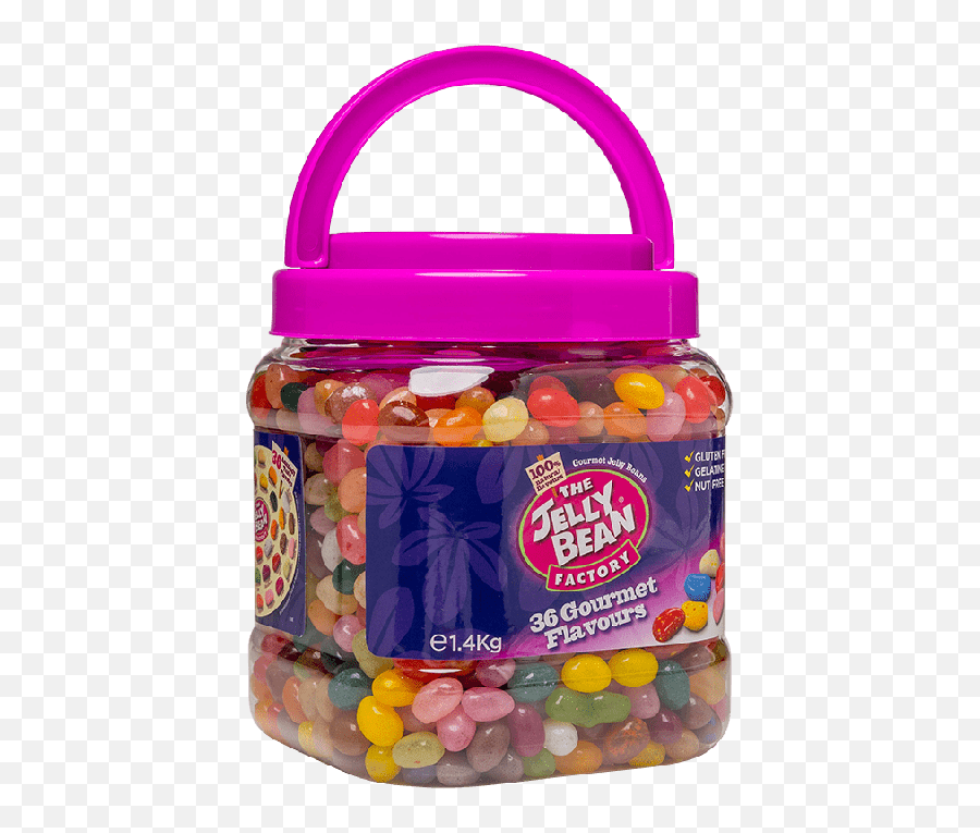 Download Jelly Bean Acrylic Jar - Jelly Bean Factory Jelly Gelatin Dessert Png,Jelly Jar Png