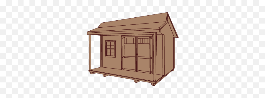 Sheds One Small Garden - Horizontal Png,Shed Png