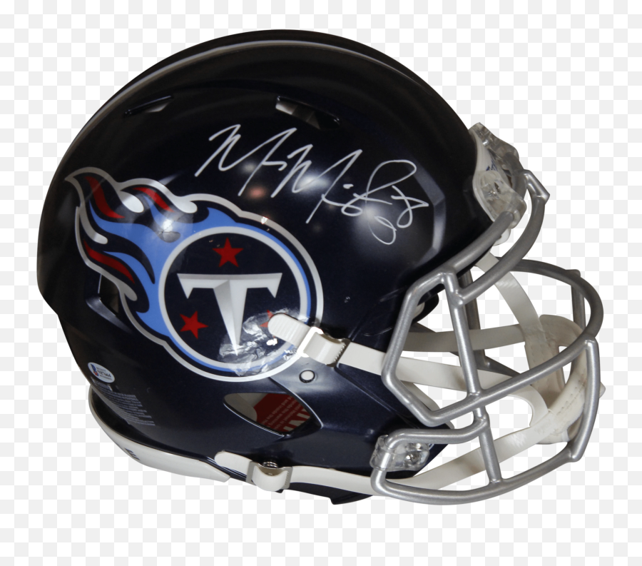 Marcus Mariota Autographed Tennessee Titans Speed Proline - Tennessee Titans Png,Tennessee Titans Png