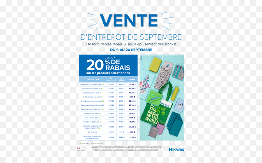 Norwex Resource French Ca Joignez - Vous Gratuitement Norwex Warehouse Sale September 2019 Png,Norwex Logos