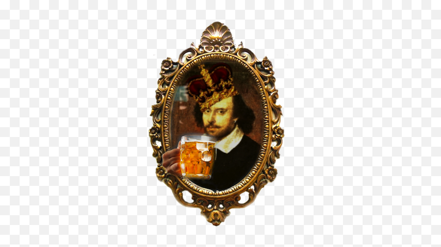 Drunk Shakespeare The Standard - Beer Glassware Png,Shakespeare Png