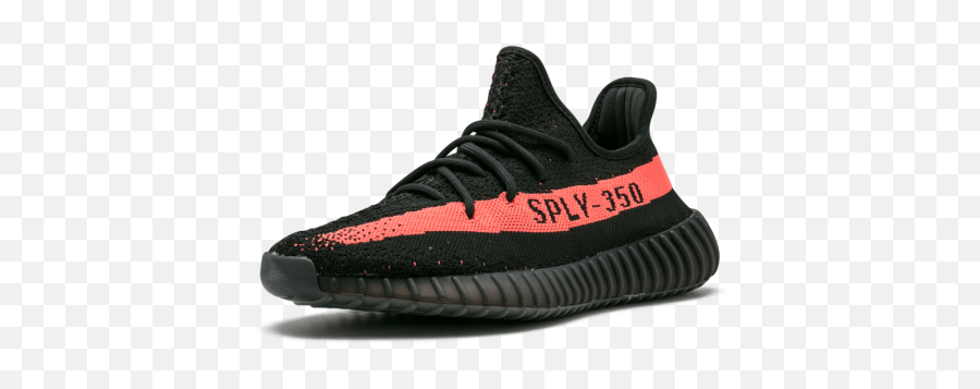 Download Adidas Yeezy Boost 350 V2 - Fake Red Stripe Yeezy Png,Yeezys Png
