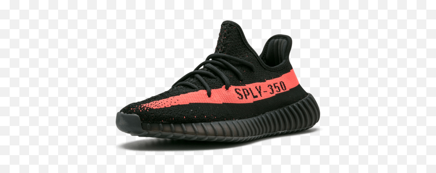 Fake yeezy red on sale stripe