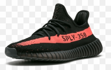 Download Adidas Yeezy Boost 350 V2 - Fake Red Stripe Yeezy Png,Yeezys Png