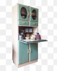 Antiques And Collectables Free Png Images With Transparent - Kitchenette 1950s,Turquoise Png