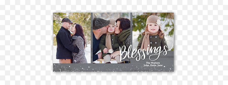 Boundless Blessings Christian Christmas - Christian Christmas Family Card Png,Shutterfly Png
