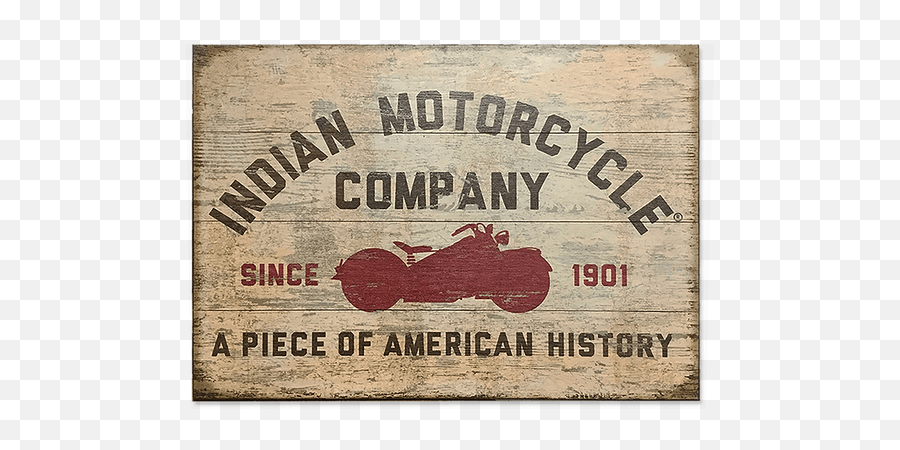 Indian Motorcycle Red Silhouette Sign - Mat Png,Motorcycle Silhouette Png
