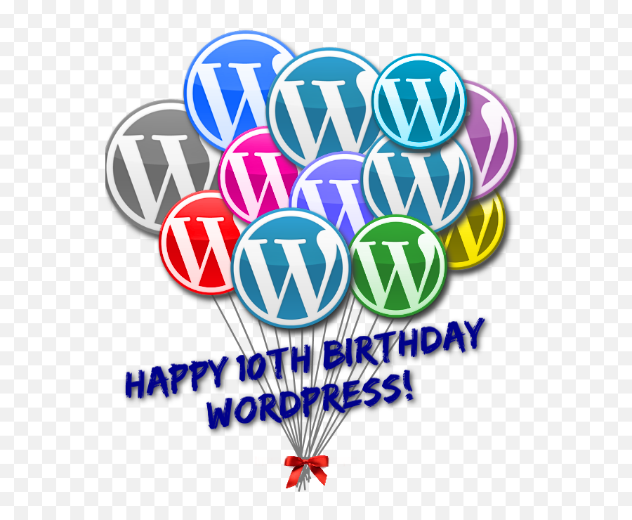 Happy Birthday Balloons Png - Wordpress Icon 3155320 Vippng Wordpress Icon,Wordpress Icon Png