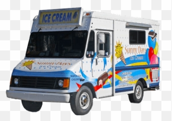 Sunny - Daysicecreamtruck Sunny Days Ice Cream Commercial Vehicle Png,Ice Cream Truck Png