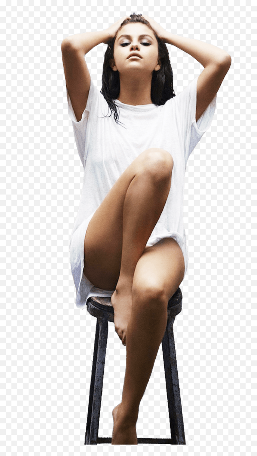Selena Gomez Sitting Legs Png Image - Selena Gomez Album Cover,Girl Sitting Png