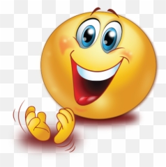 Cheer Happy Clapping Hands Emoji - Emoji Clapping Png,Excited Emoji Png