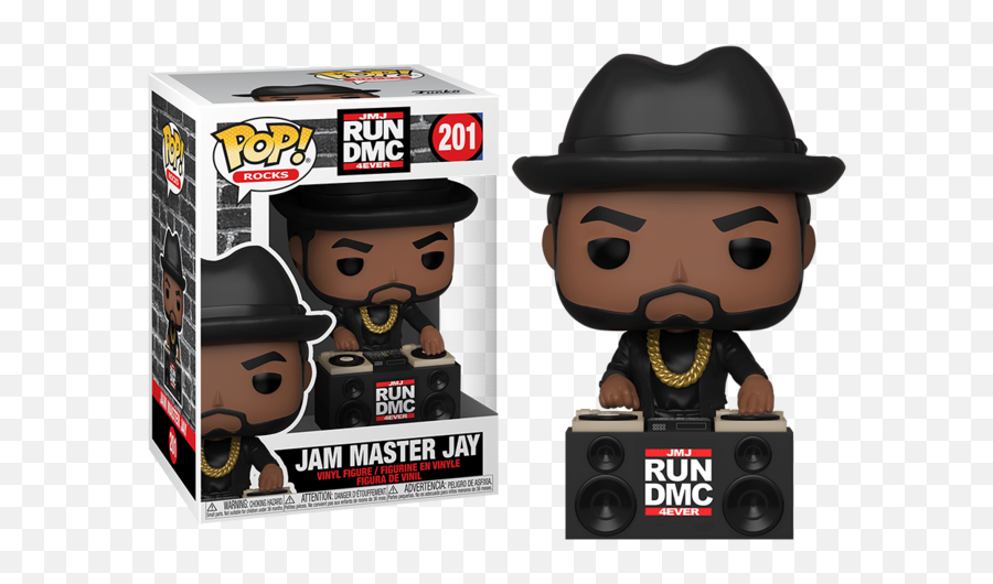 Funko Jam Master Jay 201 Run Dmc 4ever - Funko Pop Jam Master Jay Png,How To Get Tombstone Plater Icon On Overwatch