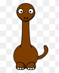 Brown Dinosaur Png Icons - 0 10 Number Line Clipart