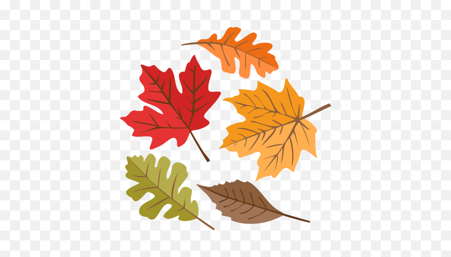 Autumn Leaves Svg Cuts Scrapbook Cut File Cute Clipart Files - Autumn Png,Red Maple Leaf Icon