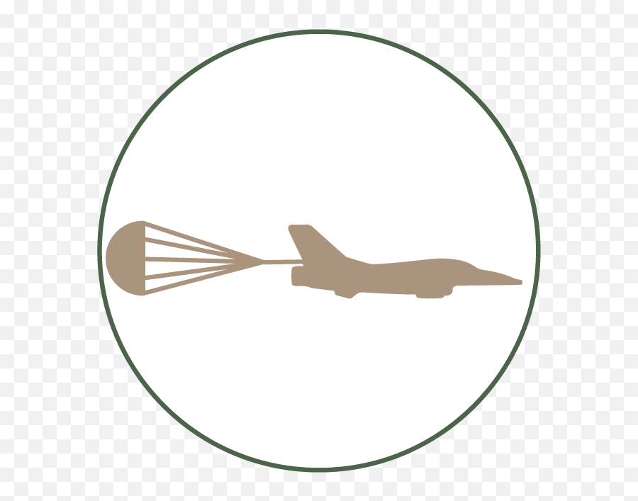 Icon - Decelerationparachutes01 Mills Manufacturing Aircraft With Parachute Clipart Png,Parachute Icon