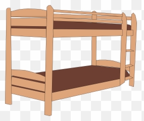 Cartoon Bed Transparent Png Clipart - Bunk