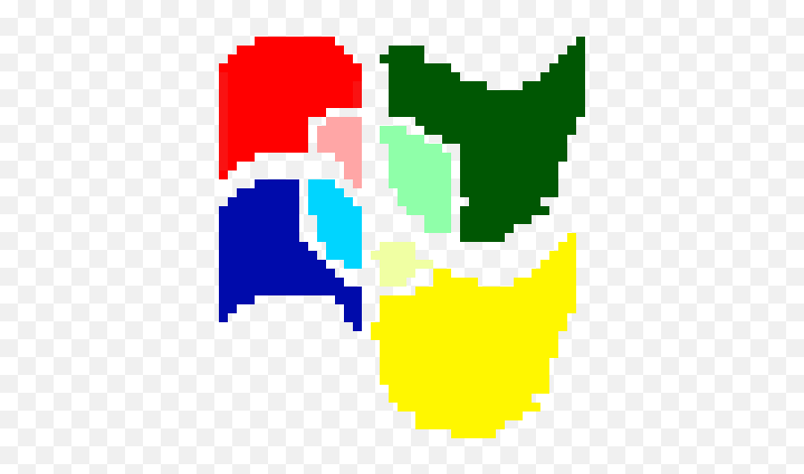 Windows 7 Logo - Pixel Tie Fighter Png,Windows 7 Logo Png