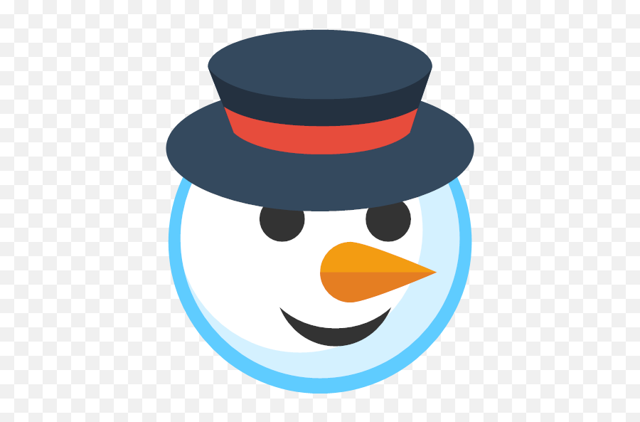 Snowman Icon - Head Of Snowman Clipart Png,Snowman Icon