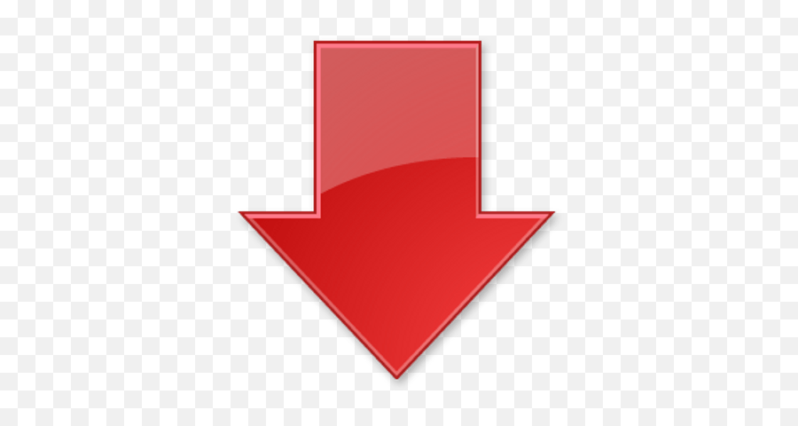 Down Arrow Transparent Png - Stickpng Red Arrow Pointing Down,Down Arrow Png