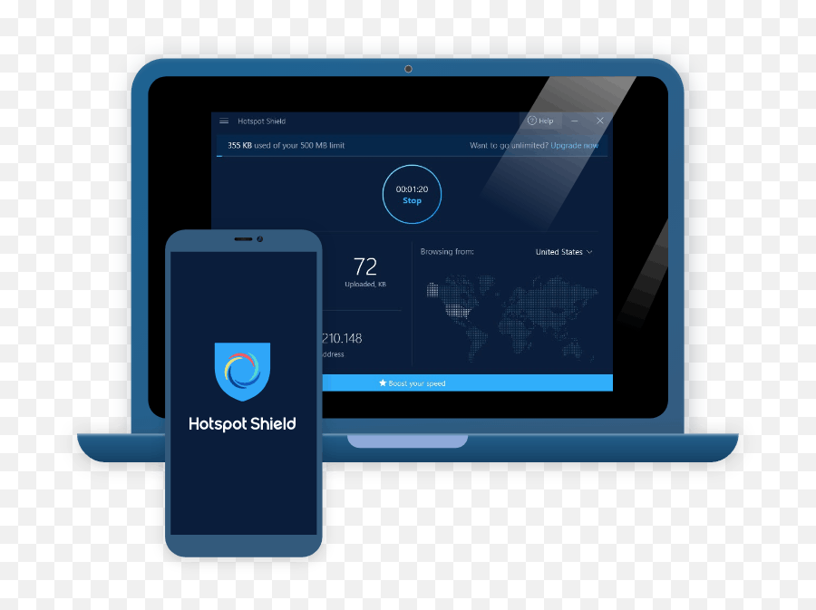 Hotspot Shield Review 2021 Did Pass Our Test - Technology Applications Png,Google Chrome Shield Icon