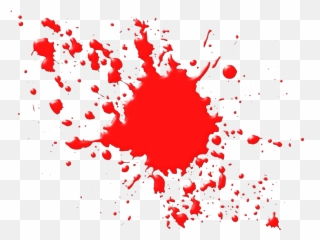 Heart Love Petal Png Clipart - Paint Splatter