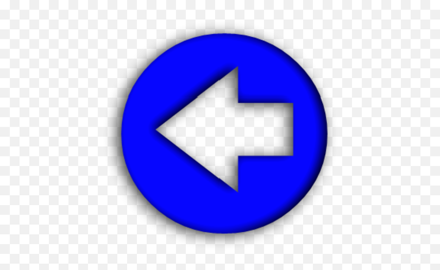Blue Arrow Left Free Images - Vector Clip Art Vertical Png,Blue Arrow Icon