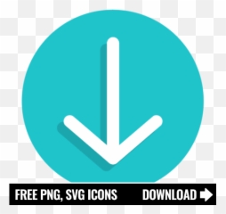 Free Down Arrow Icon Symbol Png Svg Download - Saved Messages Logo