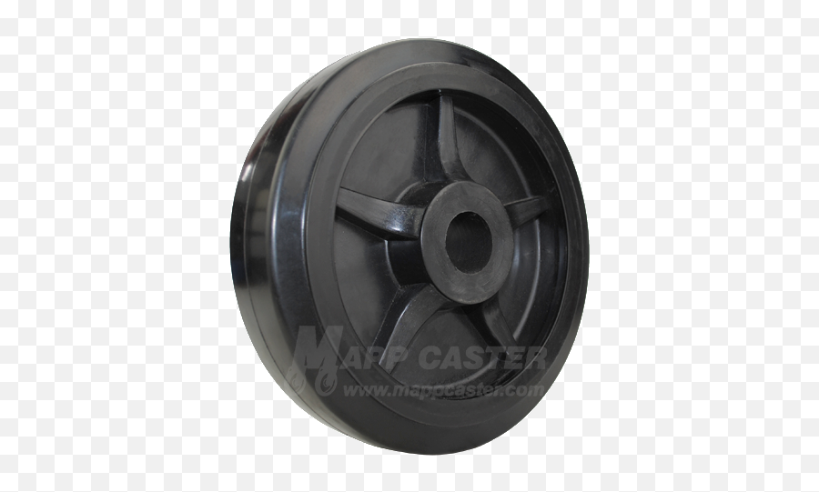 8 X 2 Rubber - 600 Lbs Capacity Solid Png,Machine Wheel Icon
