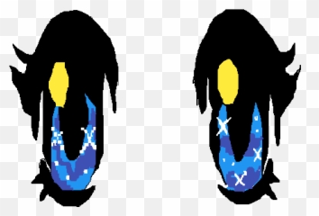 Download Anime Eyes - Pixel Art PNG Image with No Portable Network Graphics