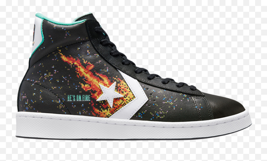 Nba Jam X Pro Leather High U0027heu0027s - Nba Jam Converse Png,Converse Icon Pro Leather Basketball Shoe Men's For Sale