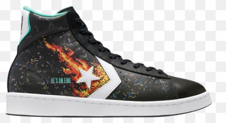 Nba Jam X Pro Leather High U0027heu0027s - Nba Converse png