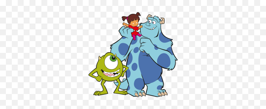Monsters Inc - Sully And Mike Drawing Png,Monster Inc Png