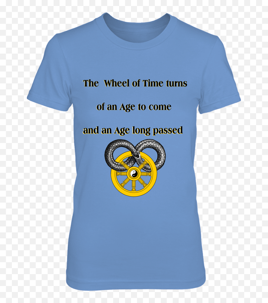 Gildan Womenu0027s T - Shirt For Age Wheel Of Time Serpent Png,Ouroboros Transparent