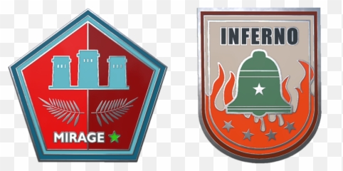 Karambit Fade Png - 10 Dust Ii Pin Csgo Mirage Logo Csgo Inferno Pin,Karambit Png