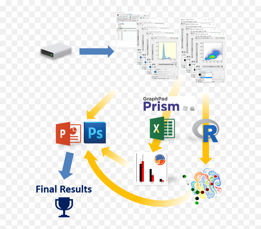 Fcs Express Flow Cytometry Software - De Novo Software Png,Flow Cytometry Icon