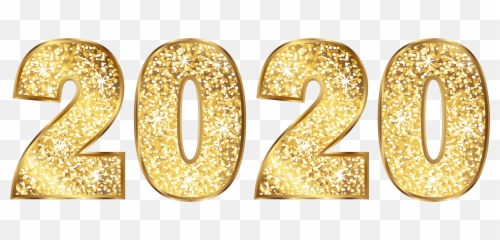 2020 Golden Transparent Clip Art Image - Earrings Png,Transparent Clipart