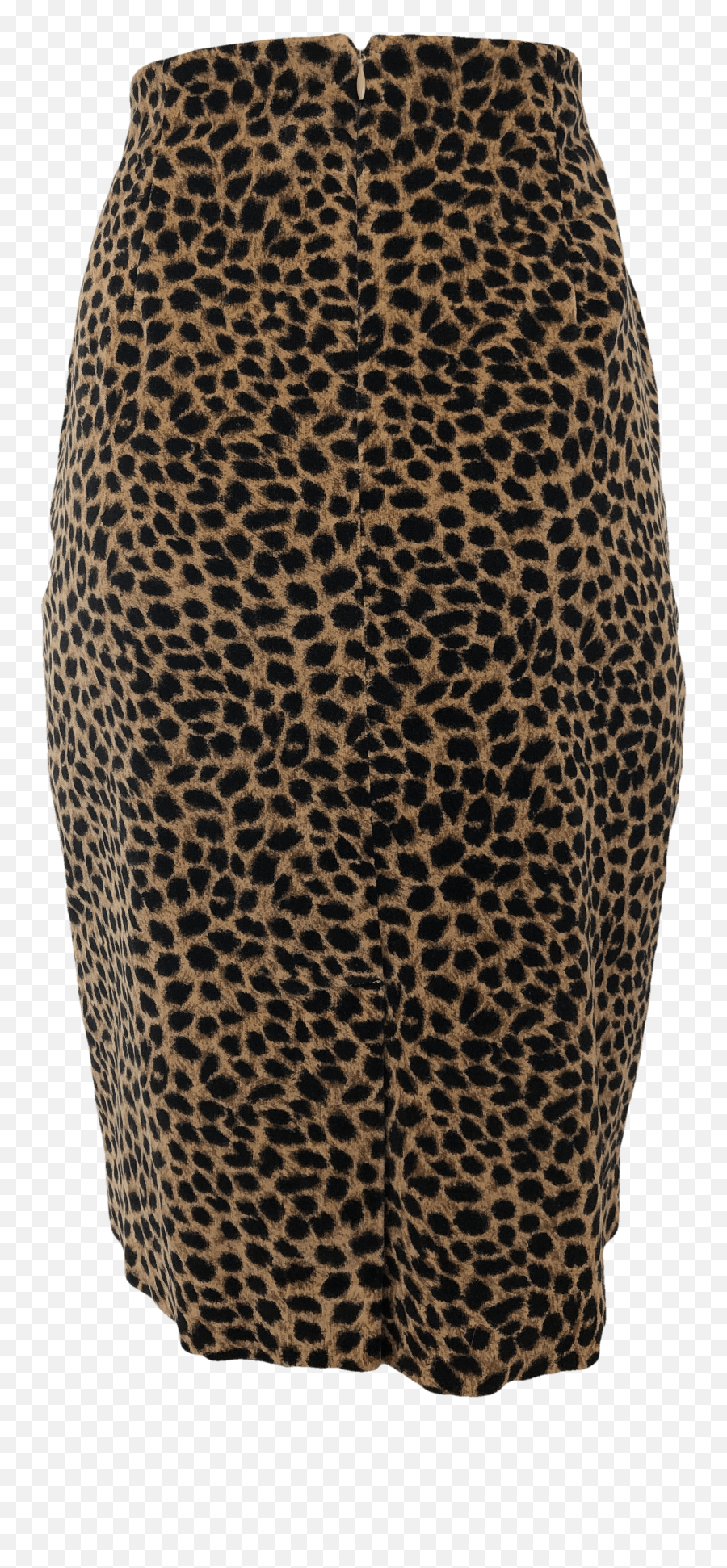 90u0027s Fuzzy Cheetah Print Pencil Skirt By Jones Wear - Iphone Yellow Hearts Png,Cheetah Print Png