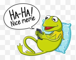 Telegram Sticker 23 From Collection Kermit The Frog - Family Love Png,Kermit Transparent