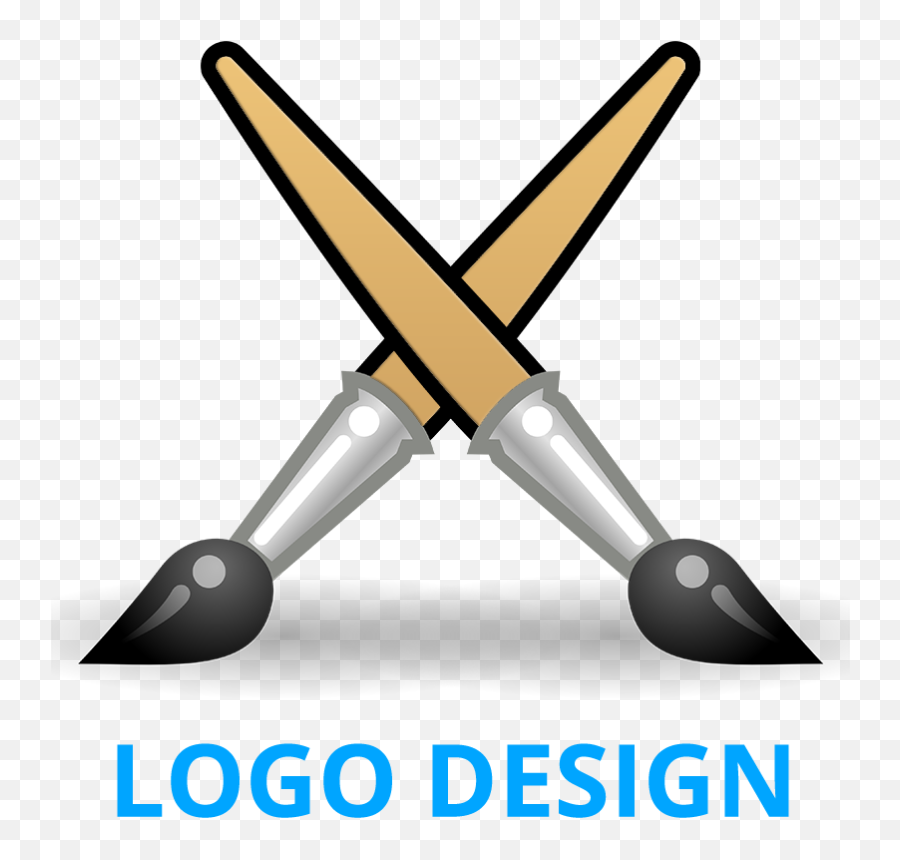 Mascot Logo Design - Paint Brush Clip Art Png,Mascot Logo