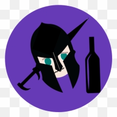 Twitch Logo Png Black 3 Image - Alcoholic Beverage