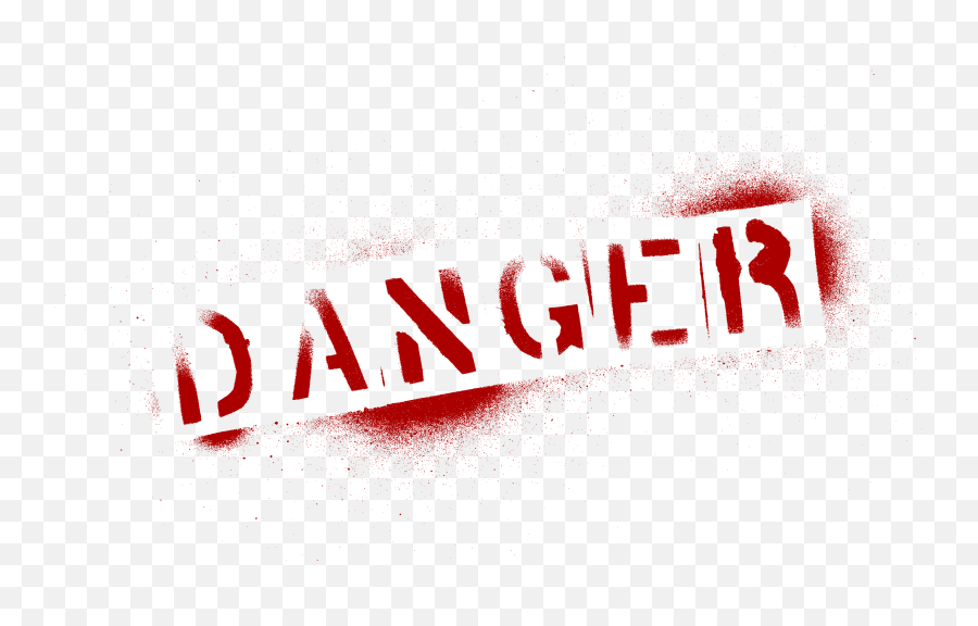 4 Grunge Word Danger Transparent - Danger Png,Danger Png