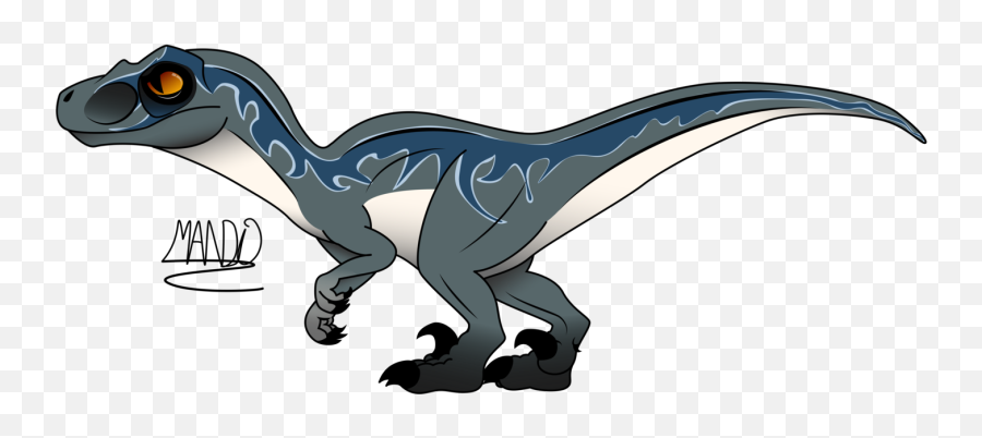 Velociraptor - Blue On Scratch My Little Pony Equestria Girl Dinosaur Png,Velociraptor Png