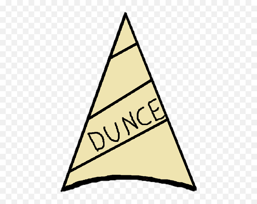 Dunce Cap Png 1 Image - Dunce Cap No Background,Dunce Cap Png