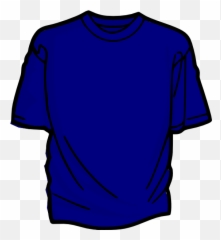Blue T - Active Shirt png