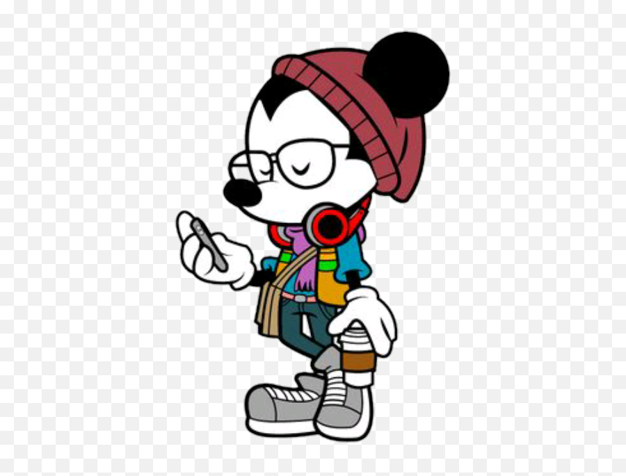 Mickey Mouse Teenager Png Image - Mickey Hipster,Teenager Png