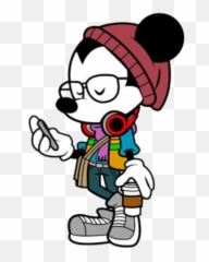 Mickey Mouse Teenager Png Image - Mickey Hipster,Teenager Png