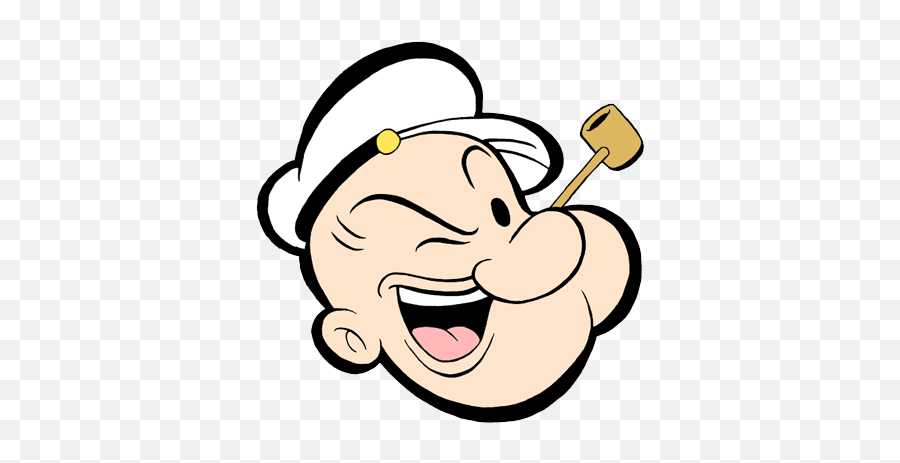 Free Popeye Png Download Clip Art - Popeye Face,Popeyes Logo Png